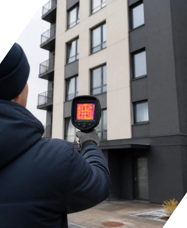 Тепловизионное обследование зданий в Киржаче от 5155 р. | ЭкспертизаРоссия